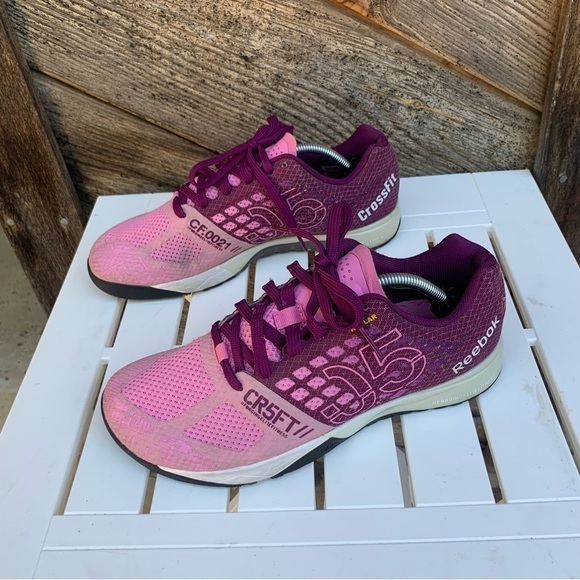 Reebok CrossFit Womens Size 8 Purple Pink Kevlar CR5FT Athletic Shoes - Picture 5 of 10